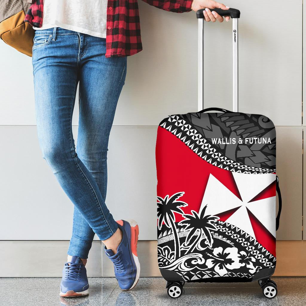 Wallis And Futuna Luggage Covers Fall In The Wave