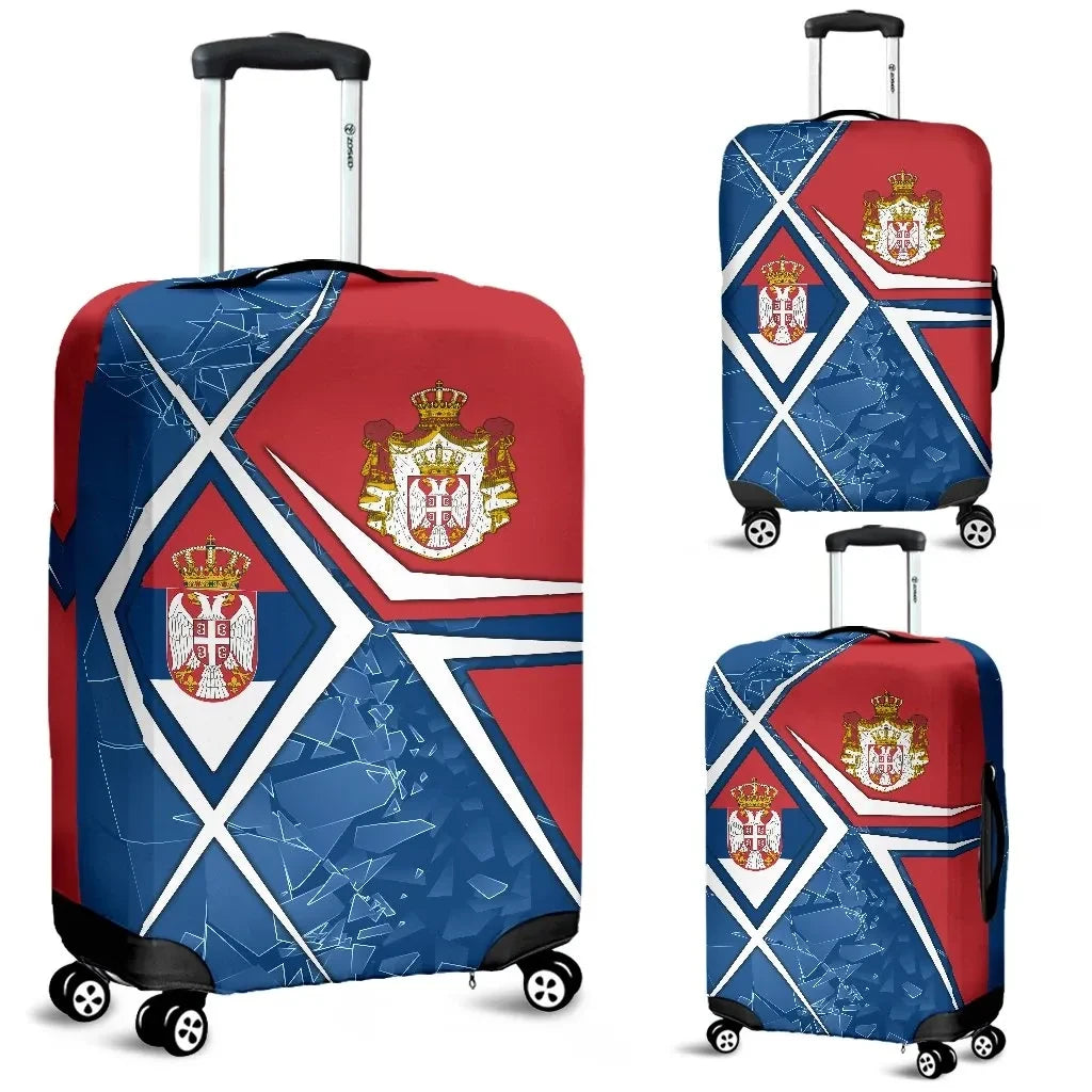 Serbia Luggage Covers Serbian Legend