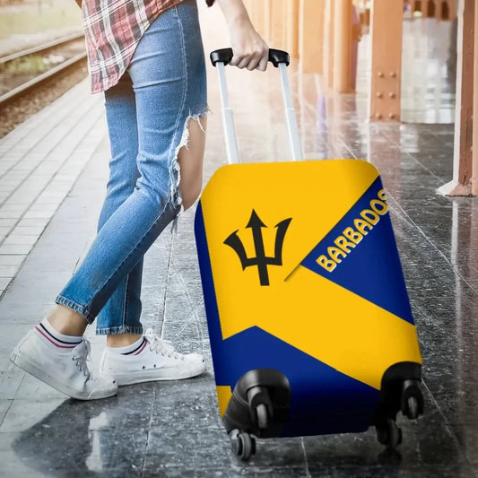 Barbados Luggage Covers Barbados Flag Style