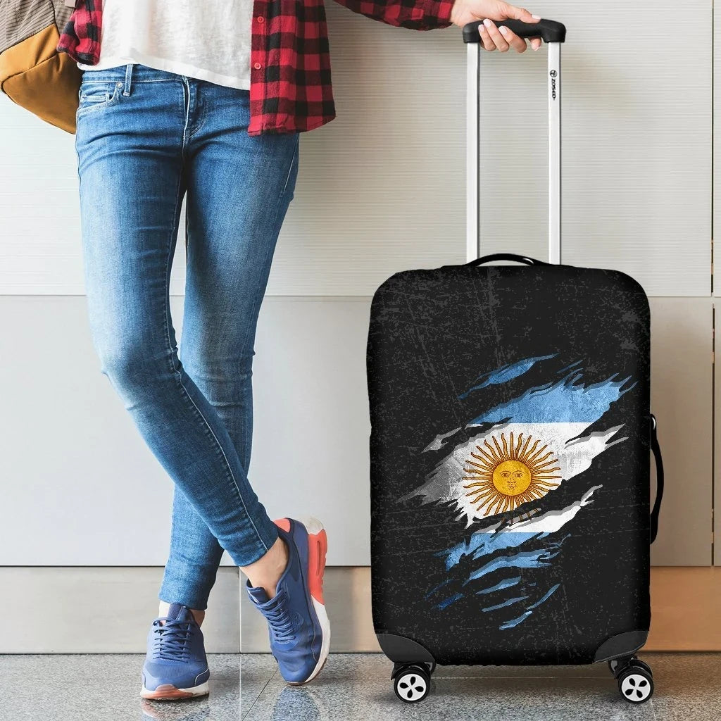 Argentina In Me Luggage Covers Special Grunge Style