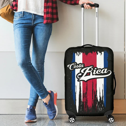 Costa Rica Vintage Flag Luggage Cover