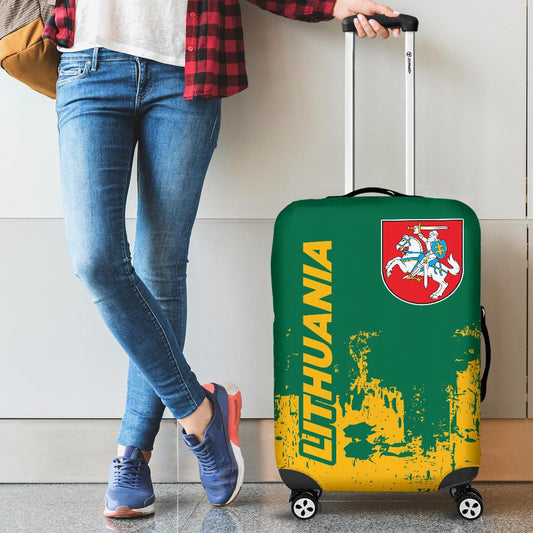 Lithuania Luggage Cover Smudge Style 0