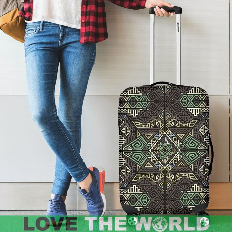Mexico Aztec Pattern 14 Luggage Cover Sd1
