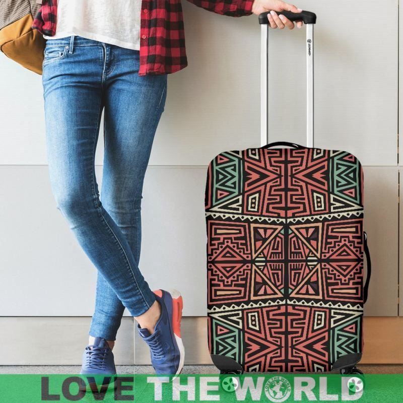 Mexico Aztec Pattern 13 Luggage Cover Sd1