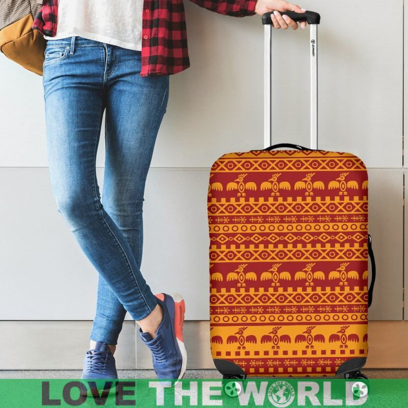 Mexico Aztec Pattern 10 Luggage Cover Sd1