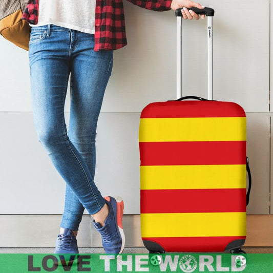 Catalonia Flag Luggage Cover Bn