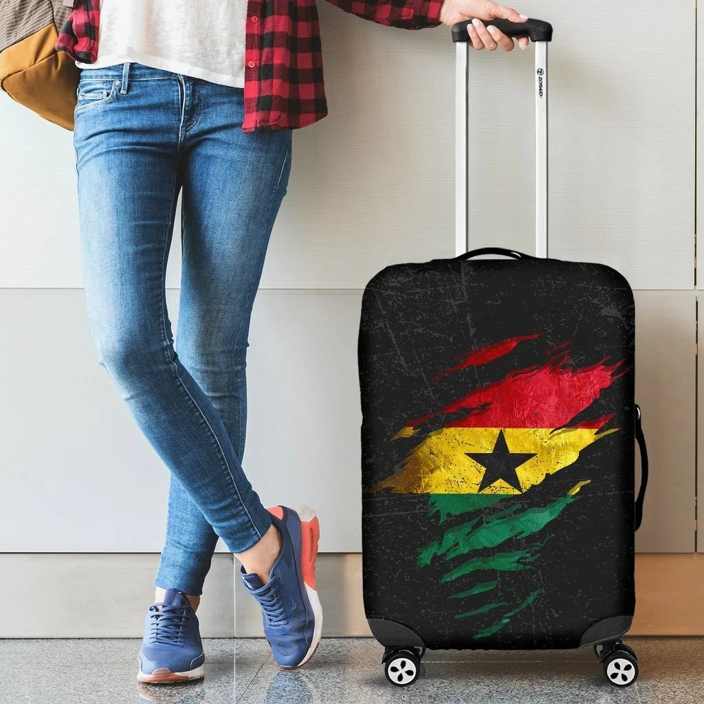 Ghana In Me Luggage Covers Special Grunge Style