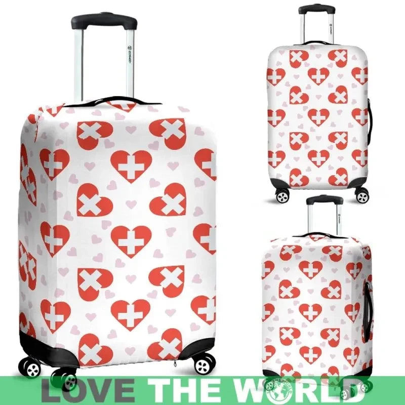 Love Switzerland Luggage Cover