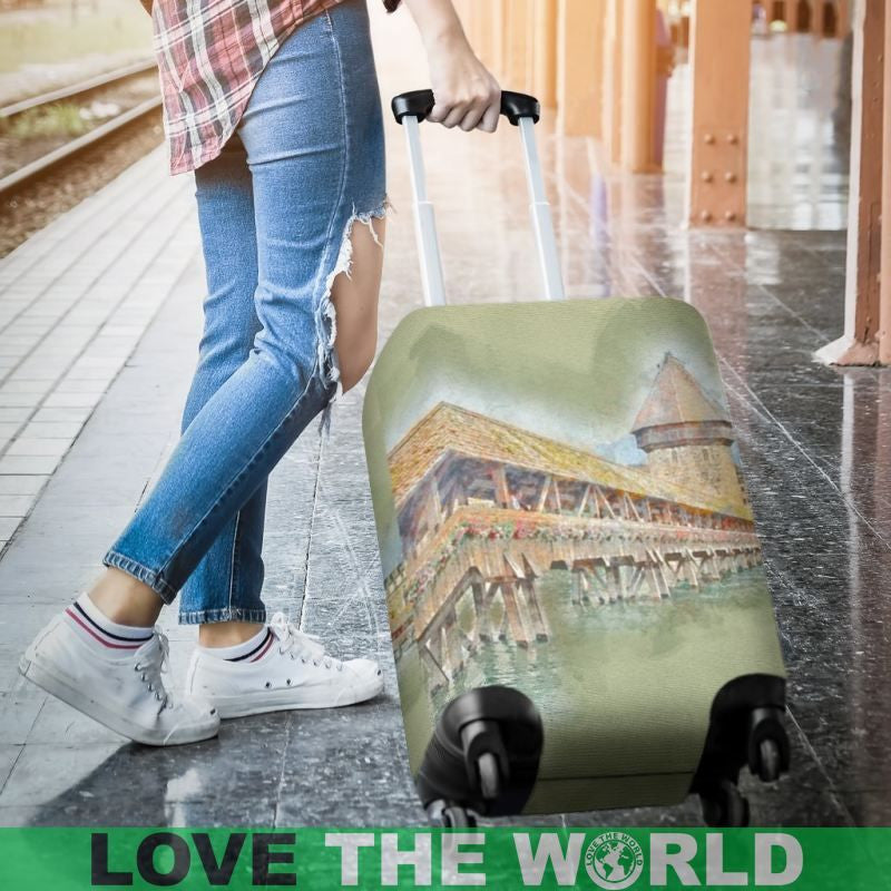Lucerne Switzerland Luggage Cover