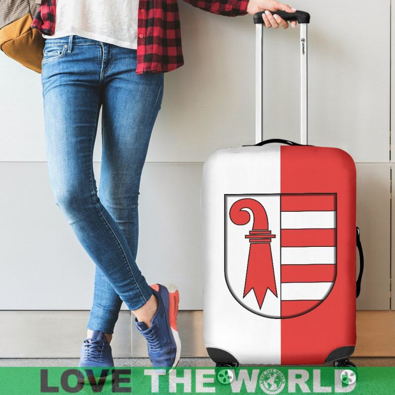 Switzerland Kanton Jura Luggage Cover
