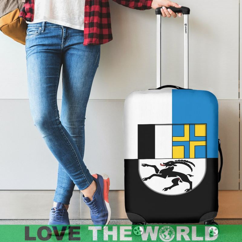 Switzerland Kanton Graubunden Luggage Cover