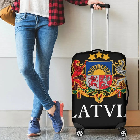 Latvia United Luggage Covers