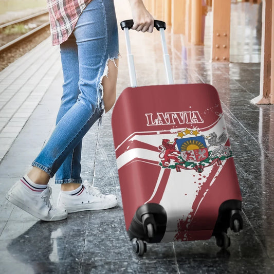 Latvia Luggage Covers Latvia Pride