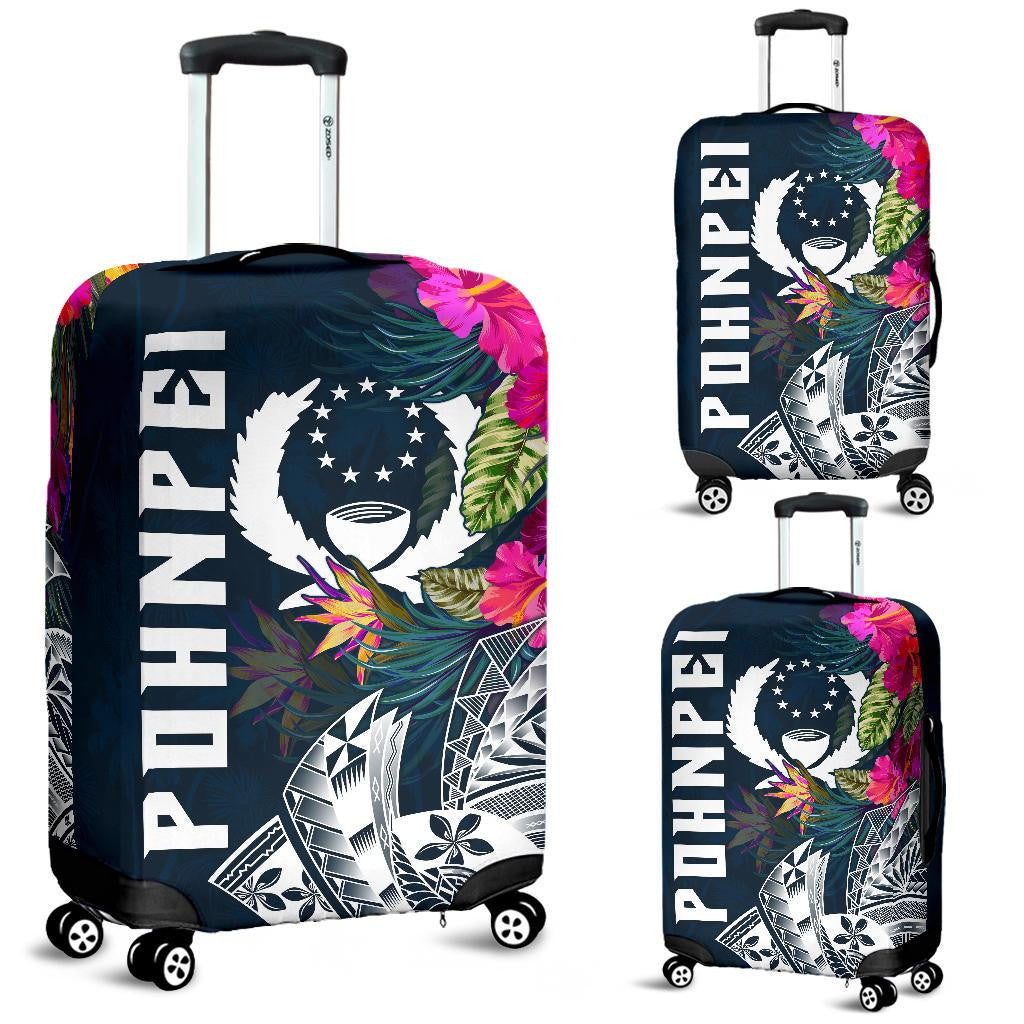 Pohnpei Luggage Cover Pohnpei Summer Vibes