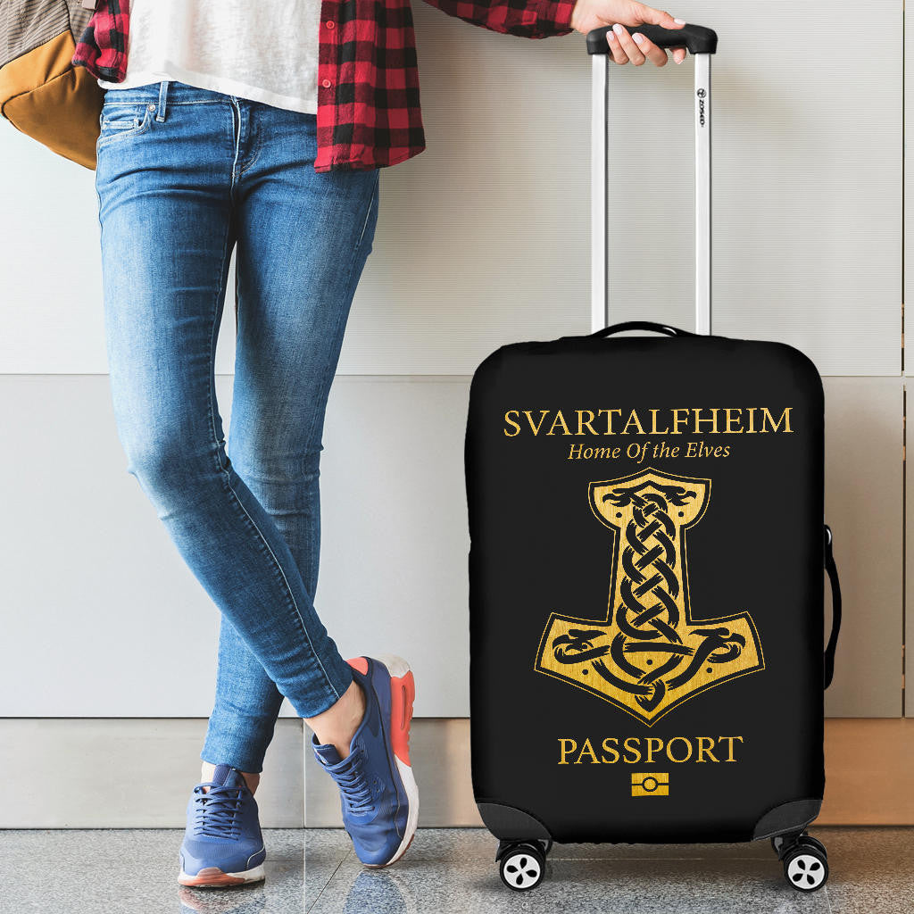 Viking Svartalfheim Passport Luggage Covers