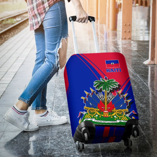 Haiti Luggage Cover Haitian Pride