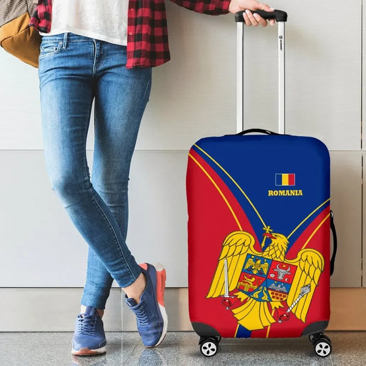 Romania Luggage Cover Romanian Pride