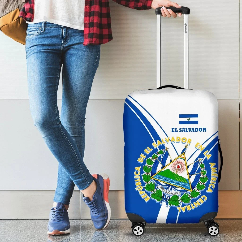 El Salvador Luggage Cover El Salvador Pride