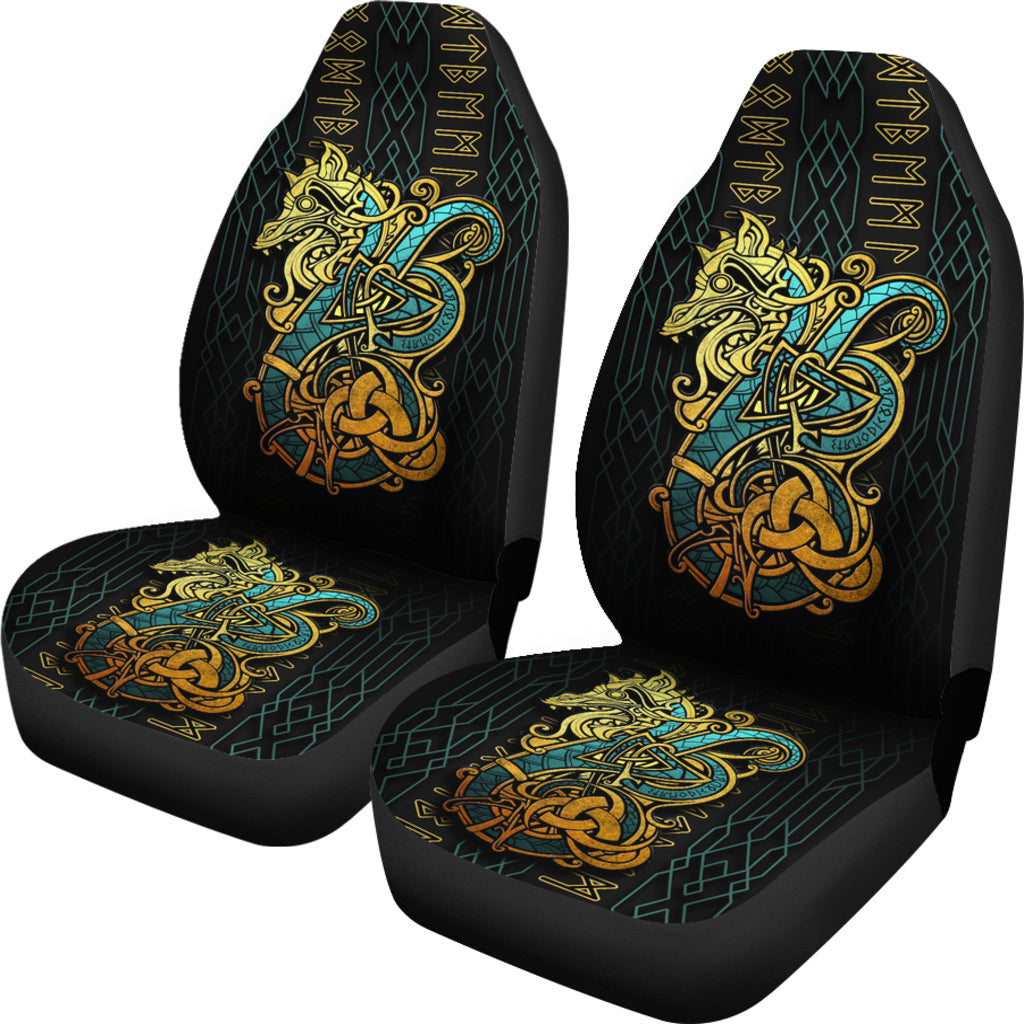 Car Seat Covers Yggdrasil Tattoo Celtic And Rune Style Car Seat Covers