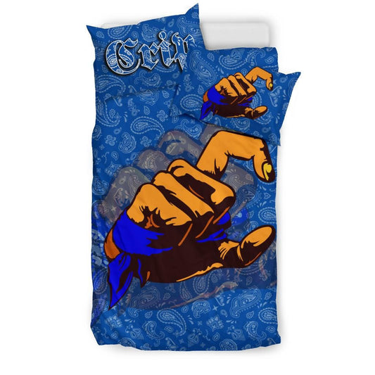 Crips Gang Bedding Set
