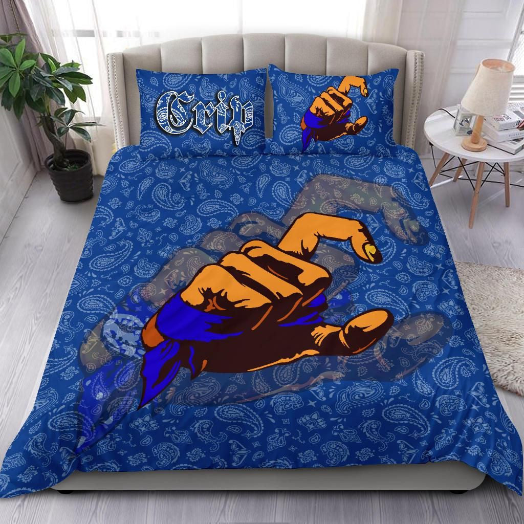 Crips Gang Bedding Set