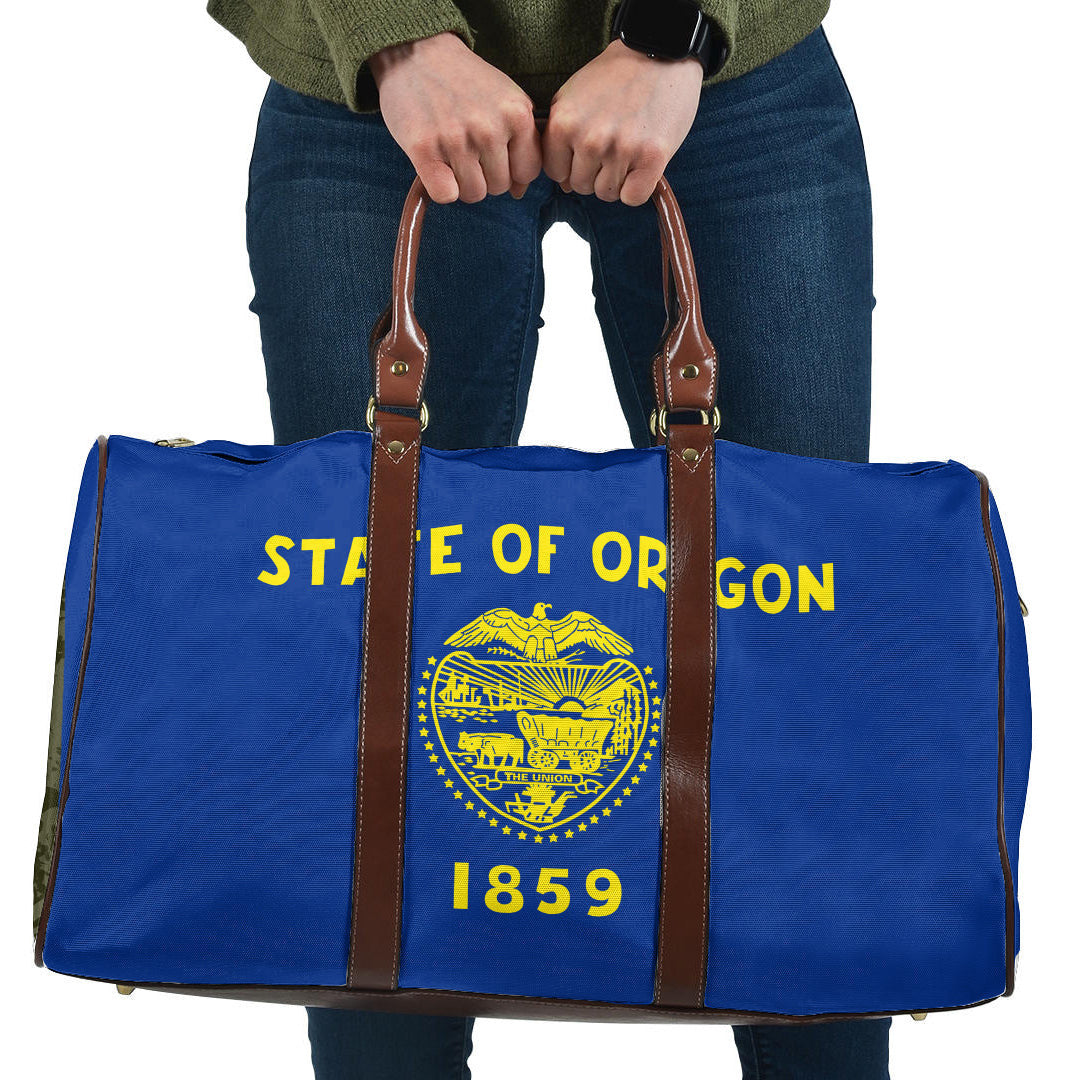 Travel Bag Flag Of Oregon Travel Bag