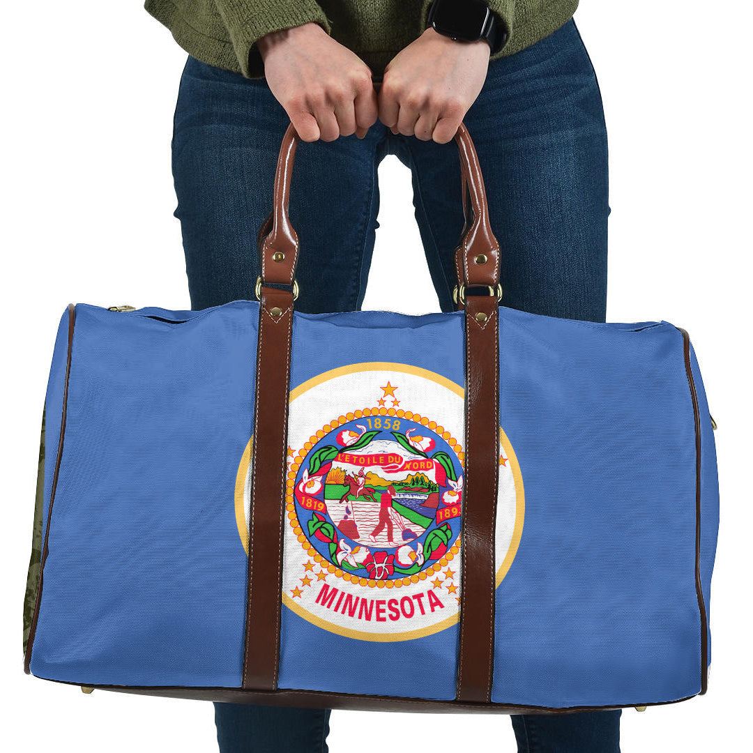 Travel Bag Flag Of Minnesota Travel Bag