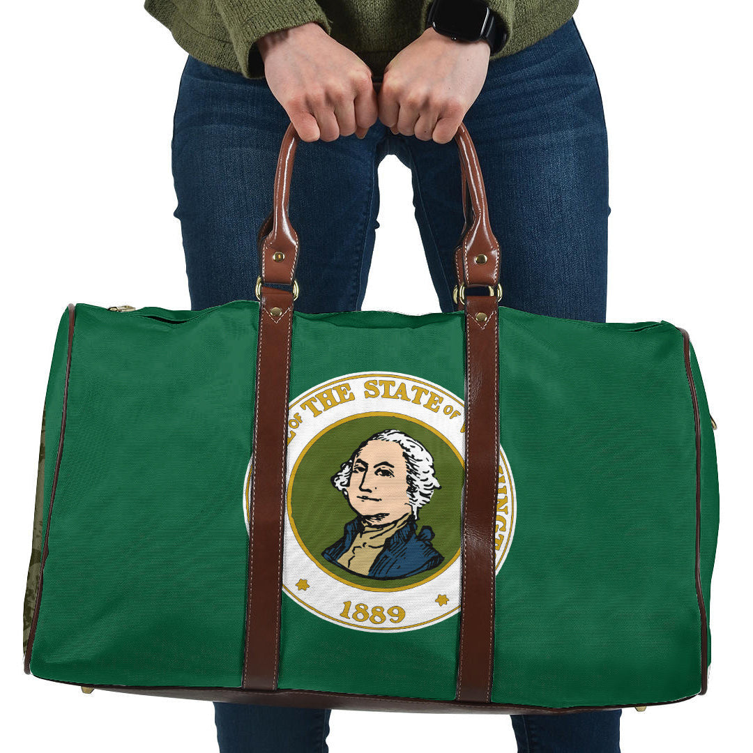 Travel Bag Flag Of Washington 1923 Travel Bag
