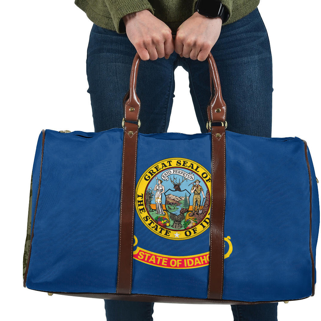 Travel Bag Flag Of Idaho Travel Bag