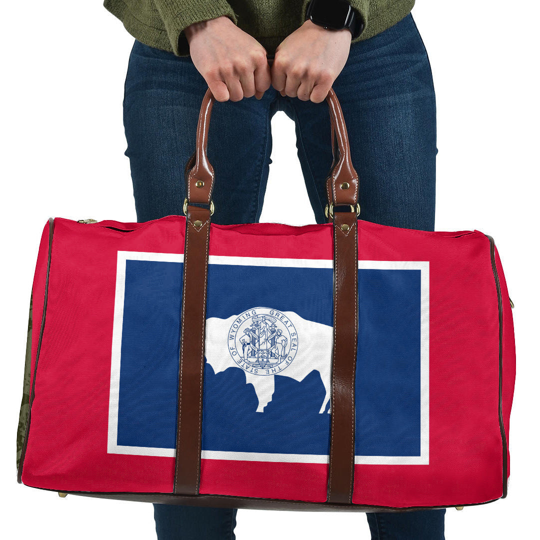 Travel Bag Flag Of Wyoming Travel Bag