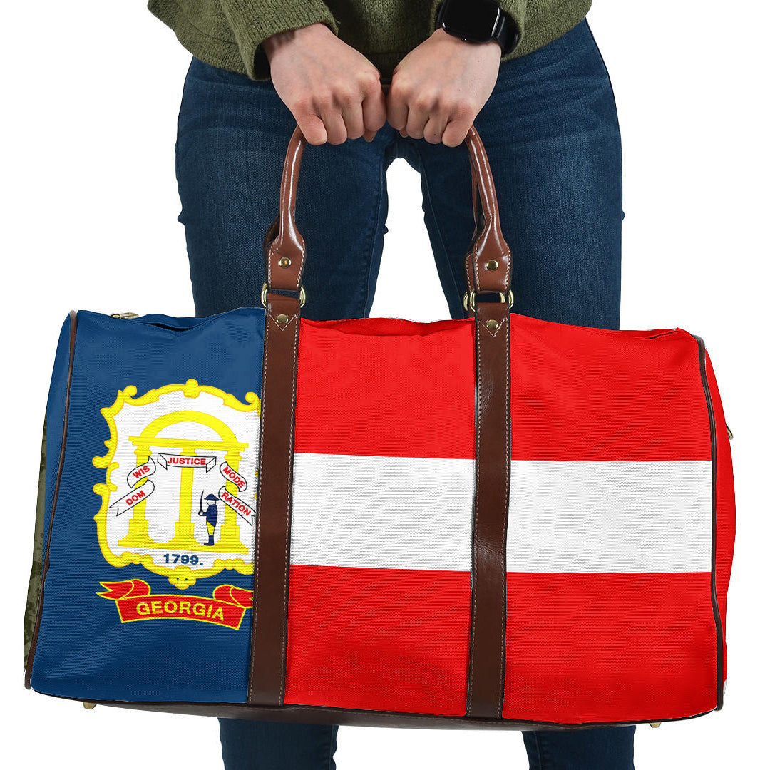 Travel Bag State Of Georgia 1906 1920 Travel Bag