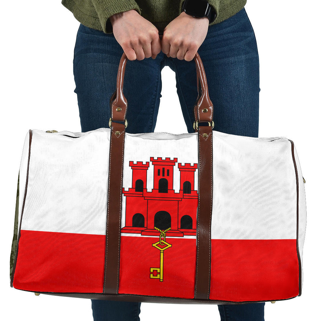 Travel Bag Flag of Gibraltar Travel Bag