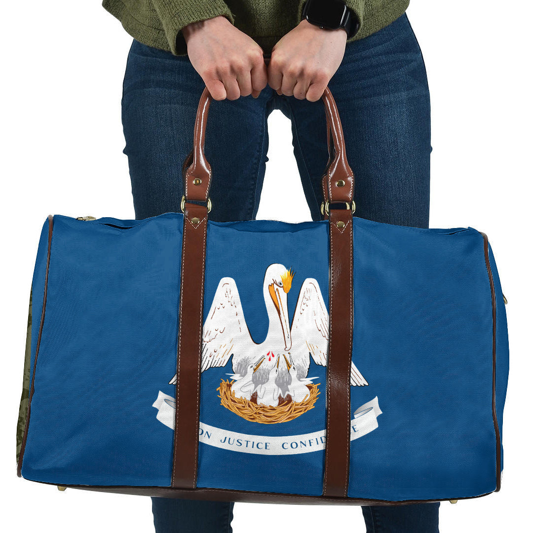 Travel Bag Flag Of Louisiana Travel Bag