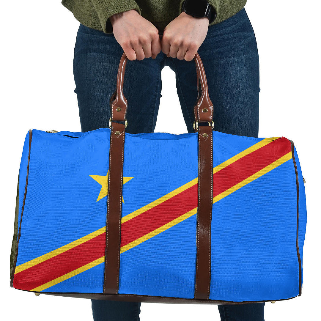 Travel Bag Flag of Democratic Republic Of The Congo Travel Bag