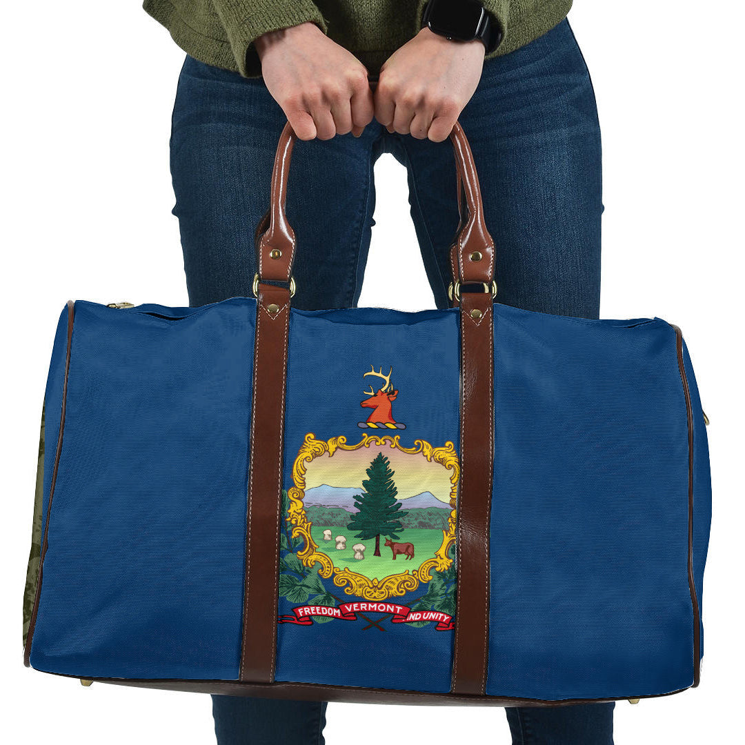 Travel Bag Flag Of Vermont Travel Bag