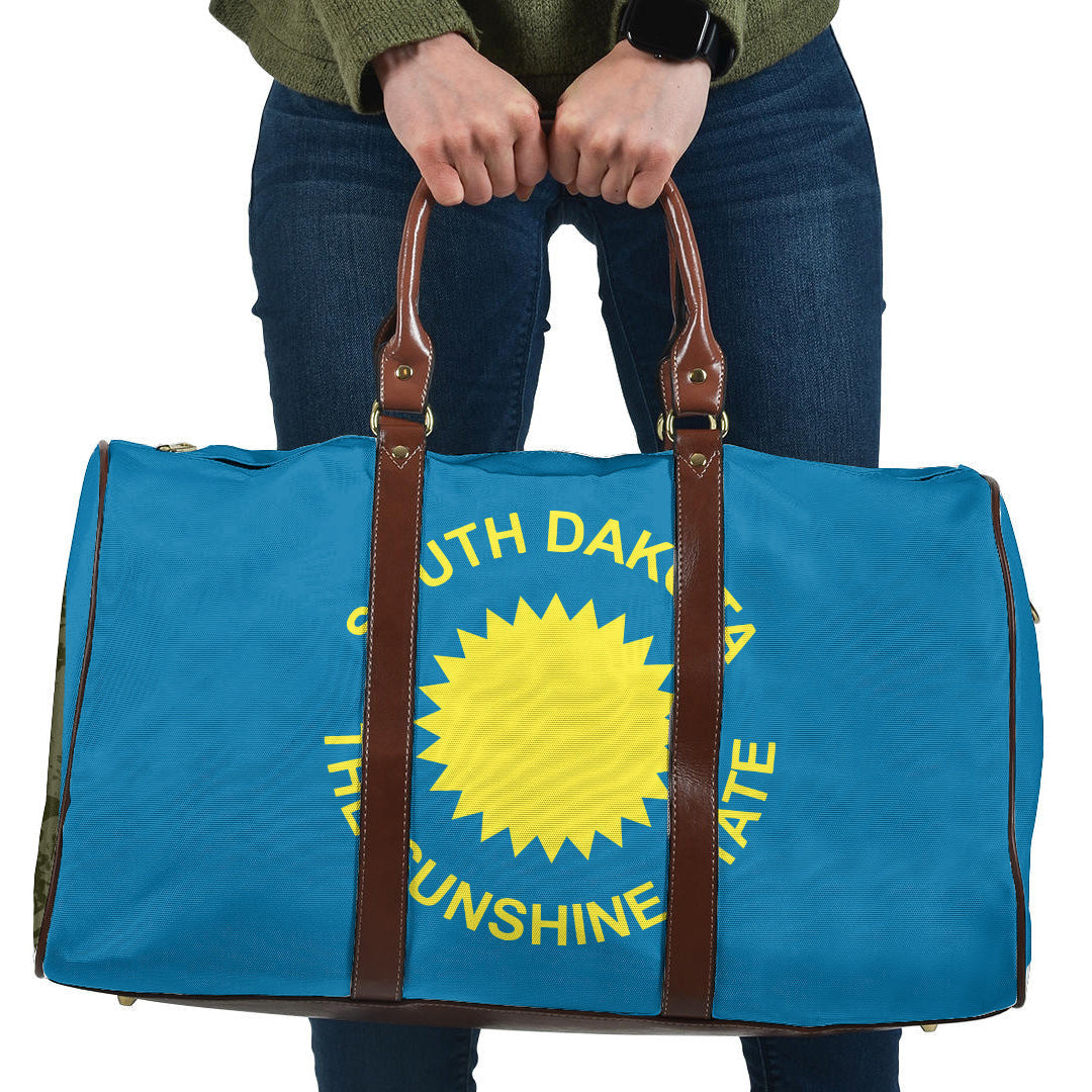 Travel Bag Flag Of South Dakota In 1909 1963 Travel Bag