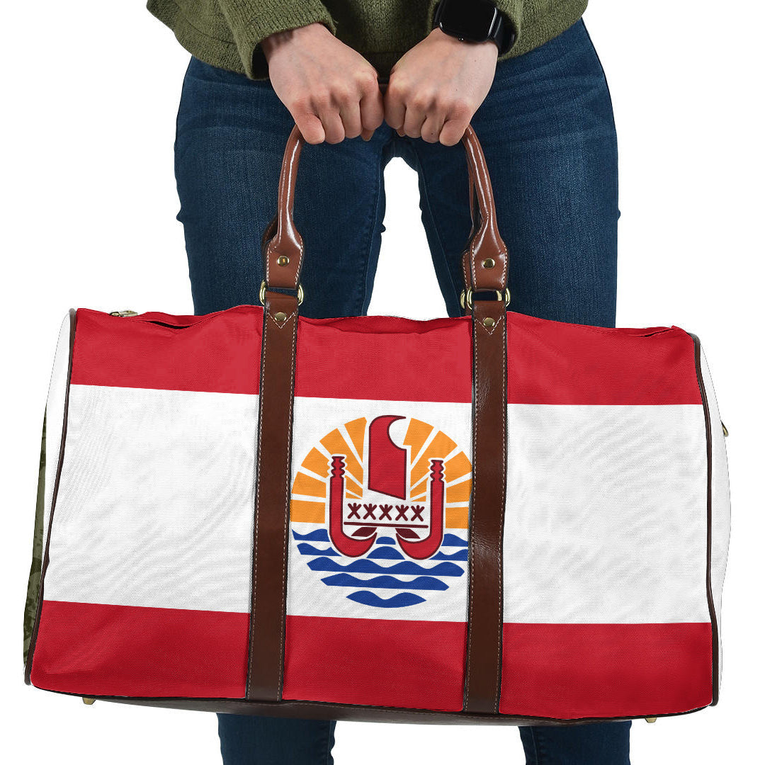Travel Bag Flag of Tahiti French Polynesia Travel Bag