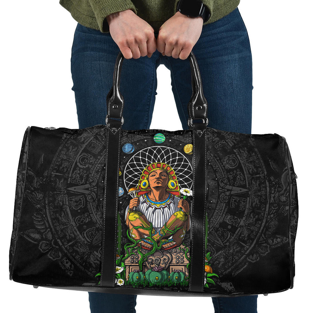 Bag Psychedelic Aztec God Xochipilli Travel Bag