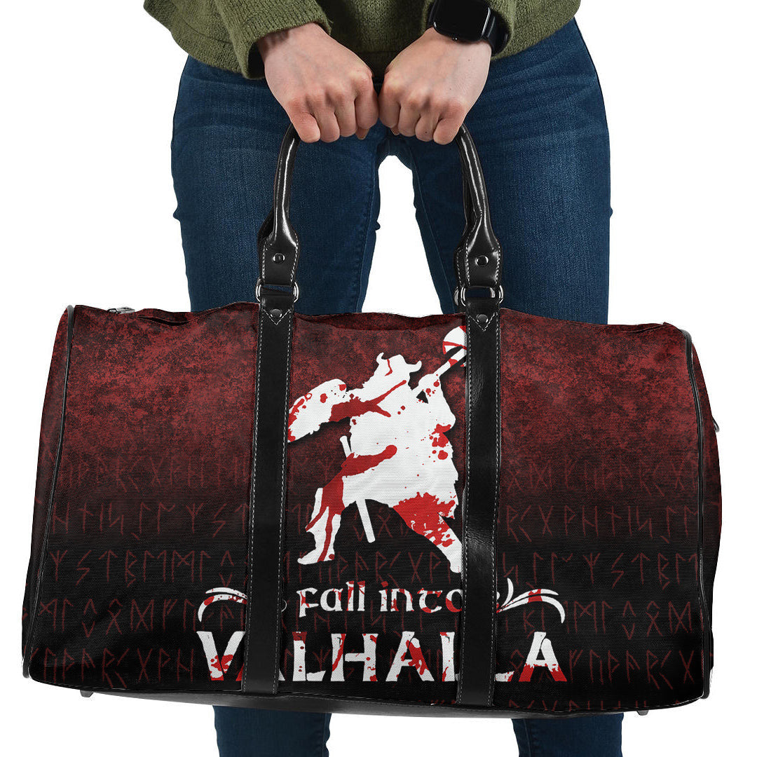 Bag Fall Into Valhalla Cyan Version Travel Bag