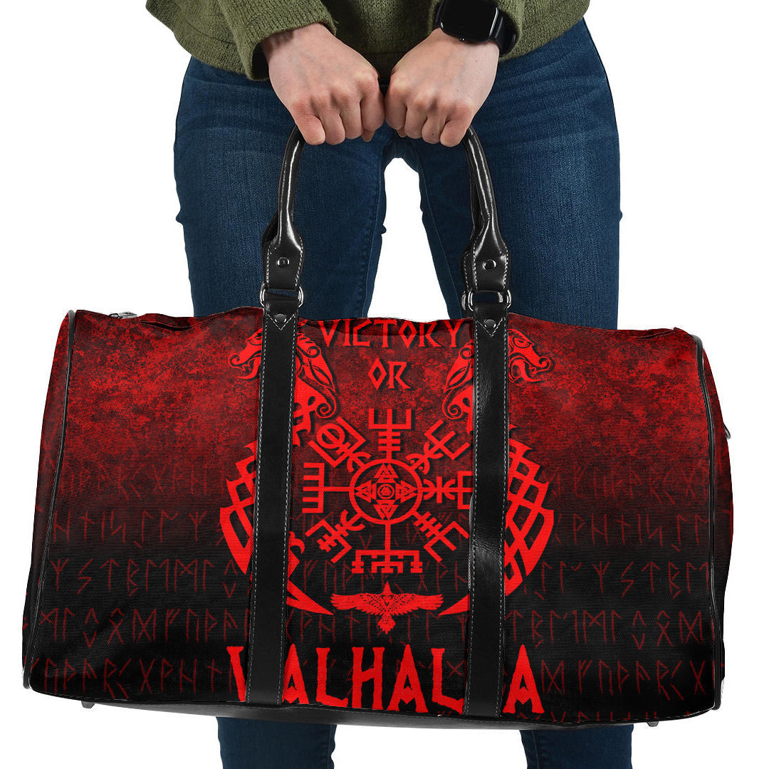 Bag Victory or Valhalla Red Version Travel Bag