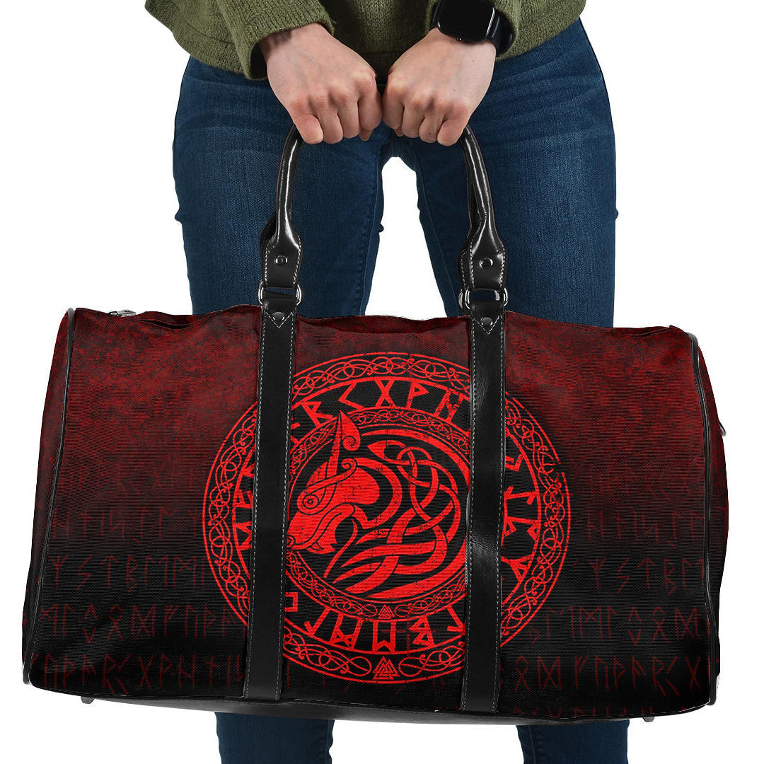 Bag Viking Wolf Gold Version Travel Bag
