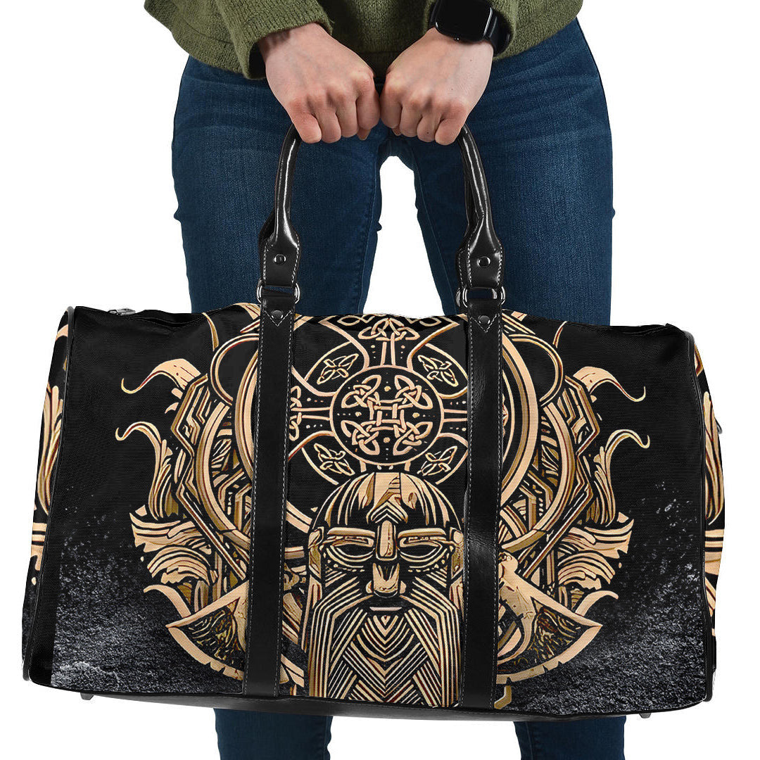 Bag Celtic Odin Axe Viking Travel Bag