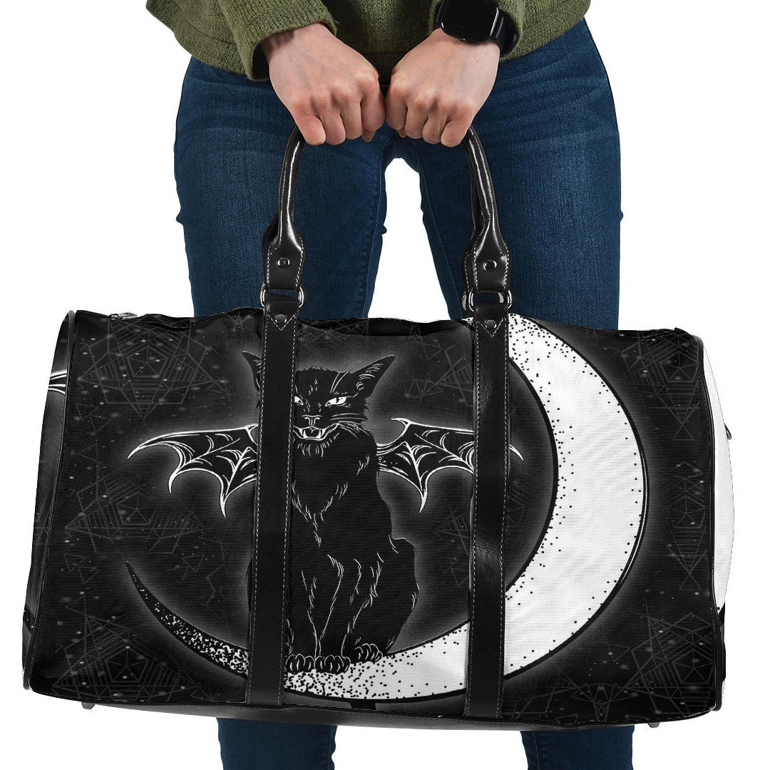 Bag Moon Cat Travel Bag