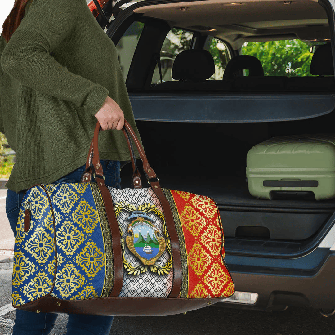 Travel Bag Costa Rica Royal Pattern