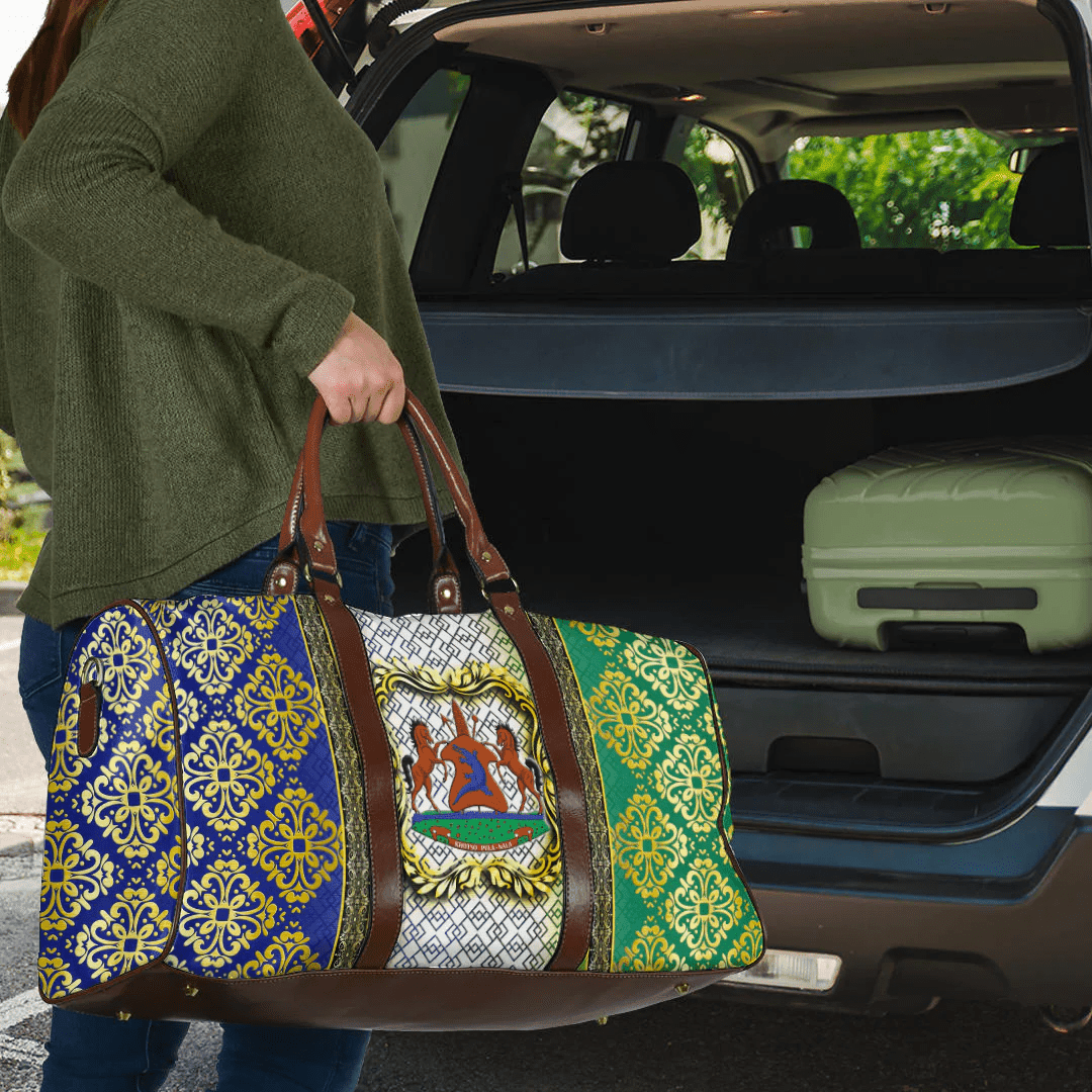 Travel Bag Lesotho Royal Pattern