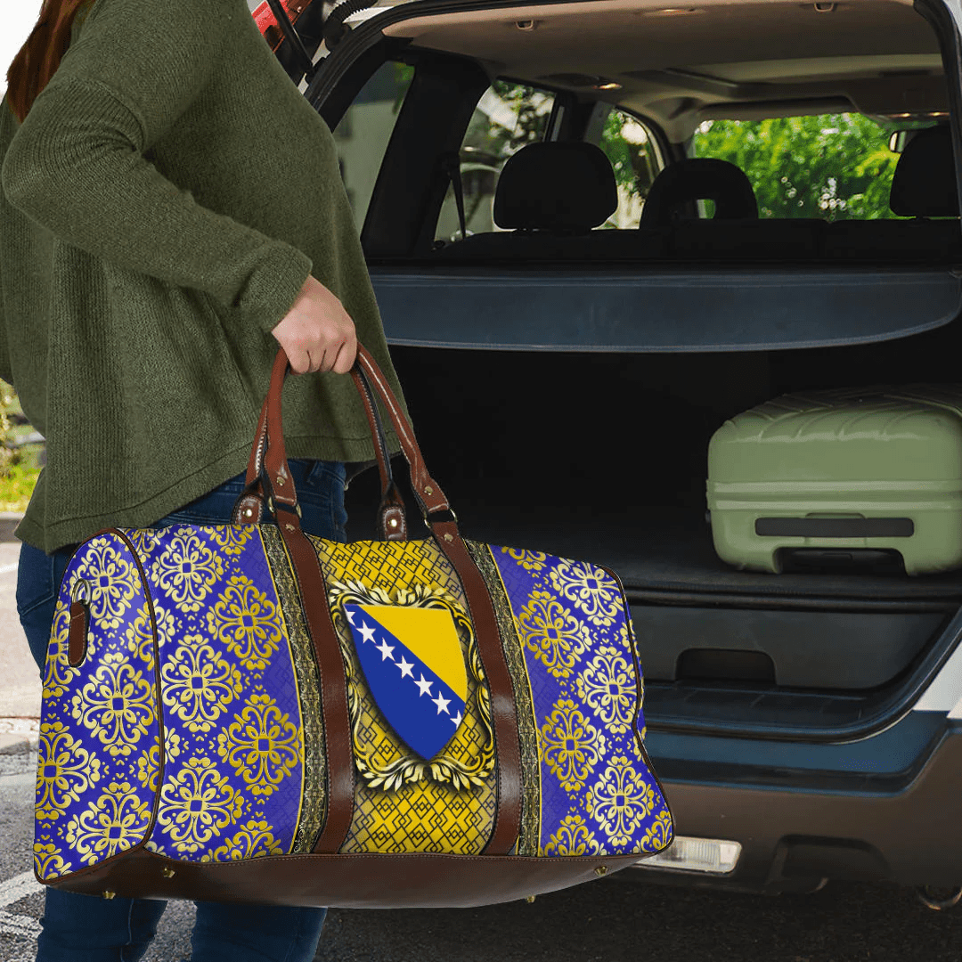 Travel Bag Bosnia and Herzegovina Royal Pattern