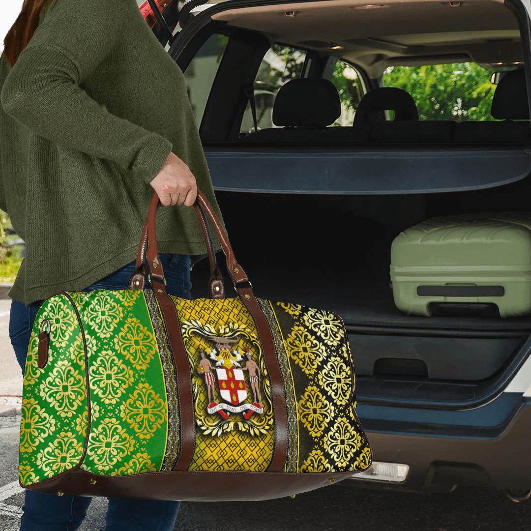 Travel Bag Jamaica Royal Pattern