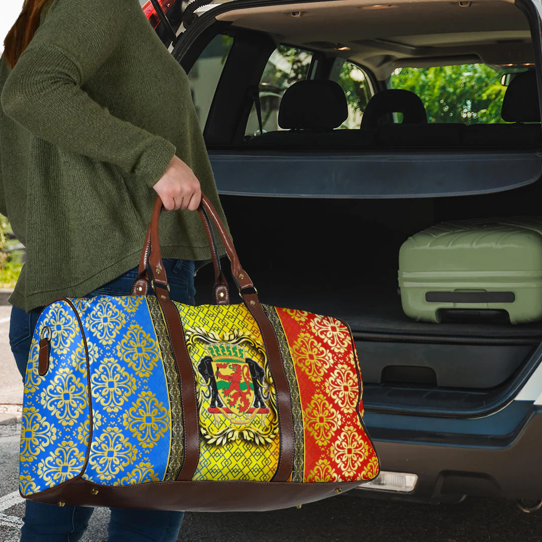 Travel Bag Republic Of The Congo Royal Pattern