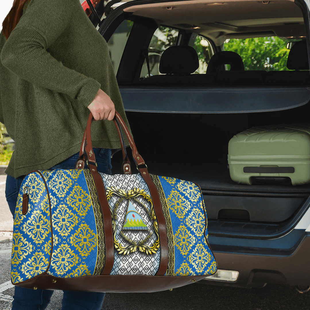 Travel Bag Nicaragua Royal Pattern