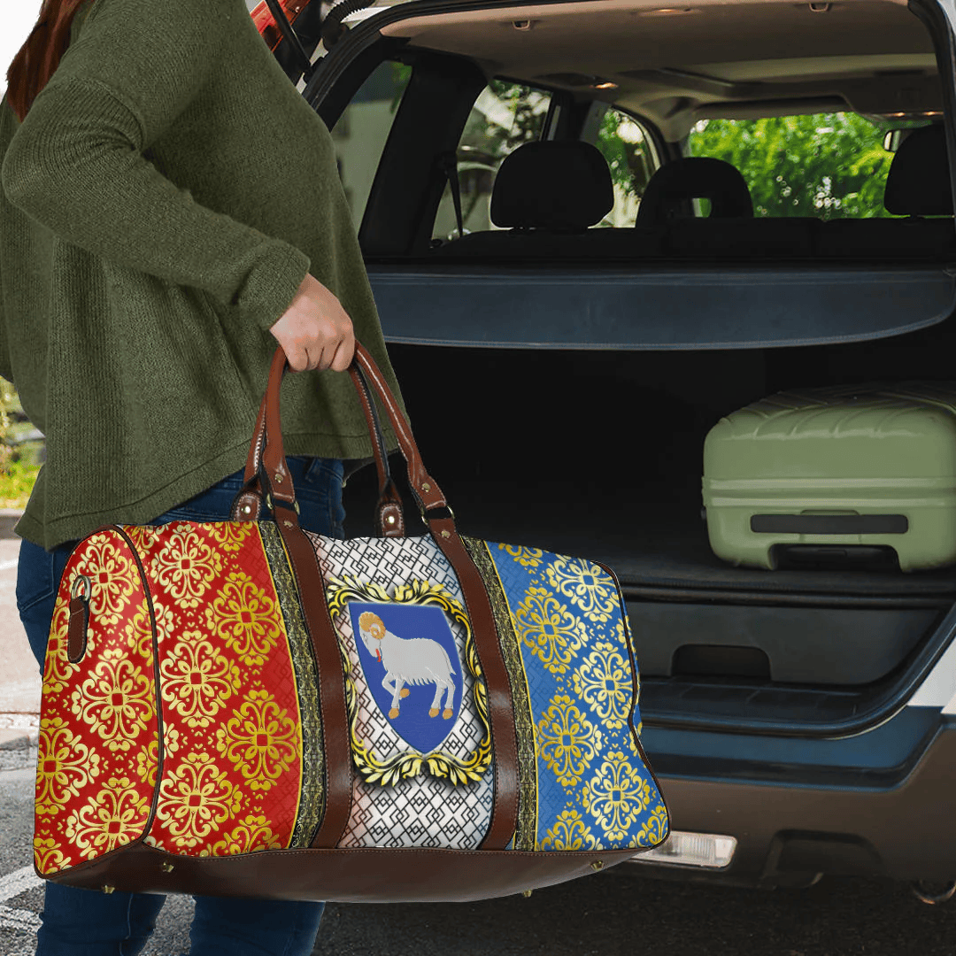 Travel Bag Faroe Islands Royal Pattern